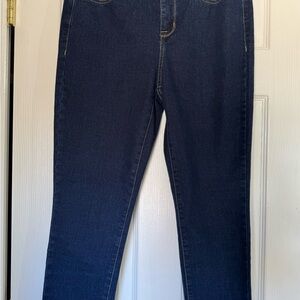 Seven7 Dark Blue Skinny Jeans